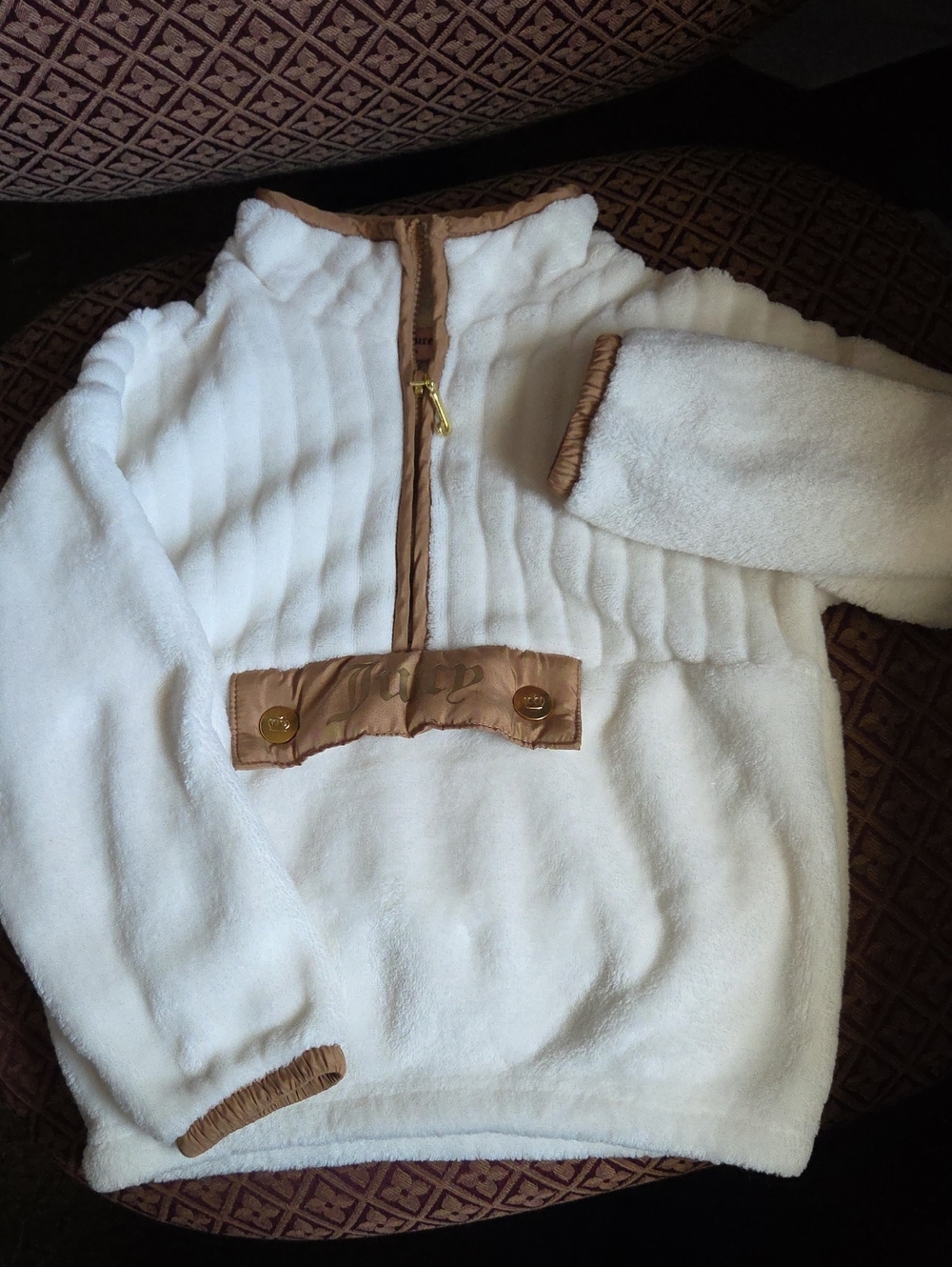 Juicy Couture Toddle Half-Zip Pullover